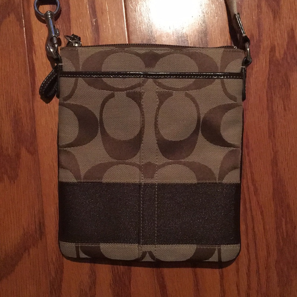 Coach brown crossbody